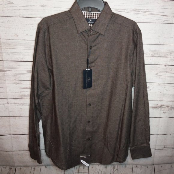 HART SCHAFFNER MARX MEN'S MEDIUM L/S SHIRT NEW